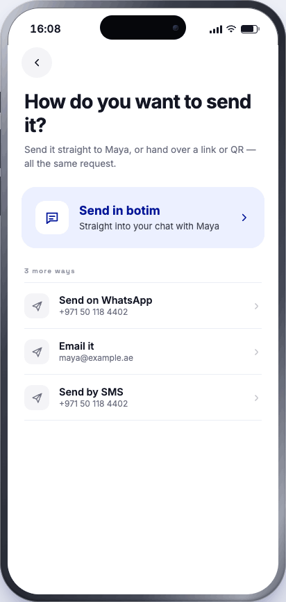 How to send
