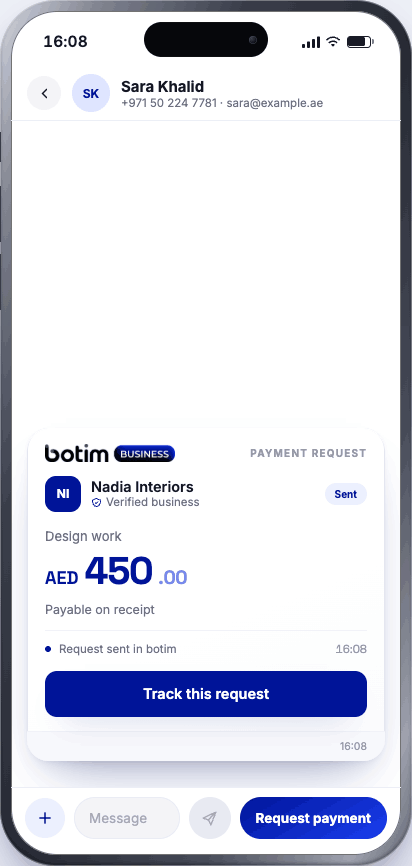 Customer view
