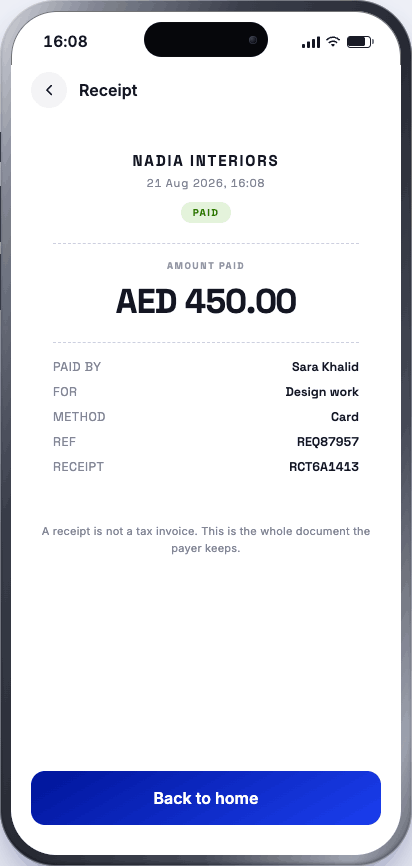 Receipt