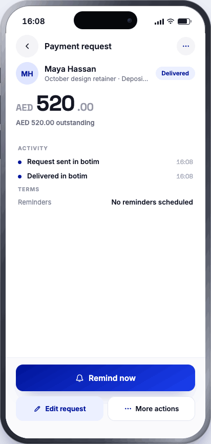 Request record
