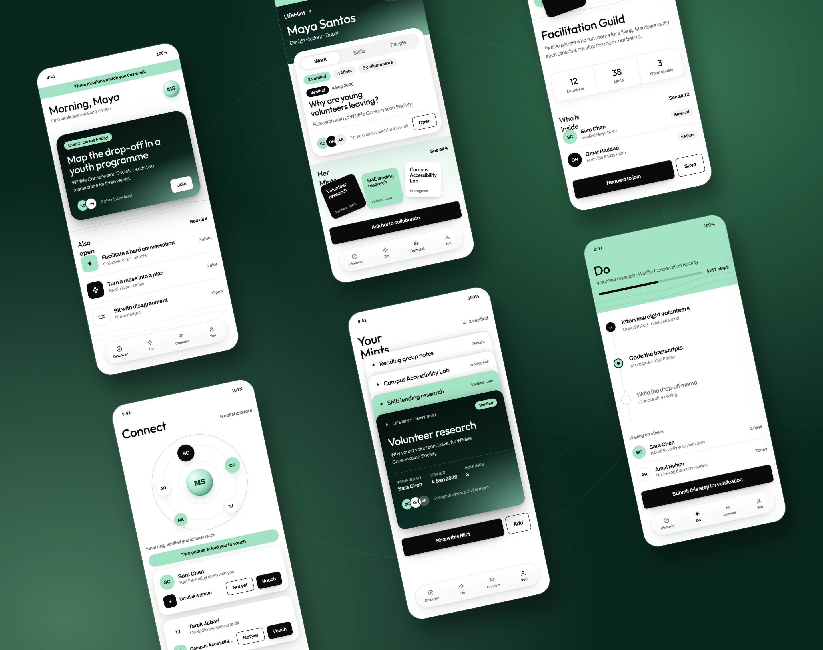 LifeMint app screens